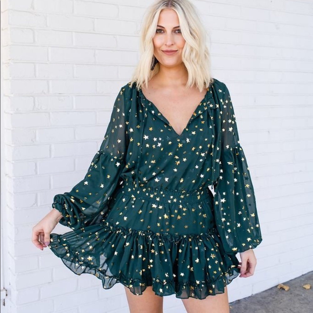 Buddy love zozo star print dress